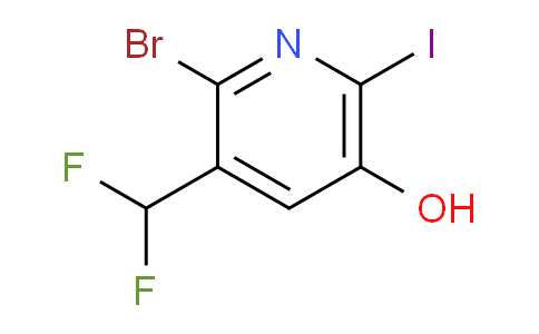 AM15577 | 1805403-75-1 | 2-Bromo-3-(difluoromethyl)-5-hydroxy-6-iodopyridine