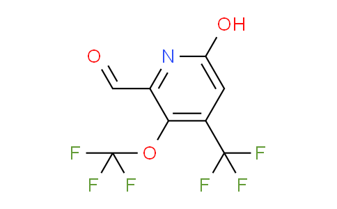 AM155772 | 1804645-40-6 | 6-Hydroxy-3-(trifluoromethoxy)-4-(trifluoromethyl)pyridine-2-carboxaldehyde