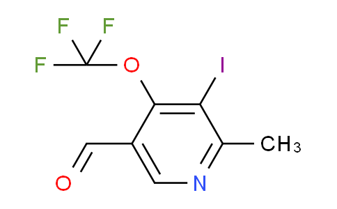 AM155773 | 1804435-13-9 | 3-Iodo-2-methyl-4-(trifluoromethoxy)pyridine-5-carboxaldehyde