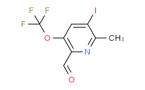 AM155776 | 1806727-10-5 | 3-Iodo-2-methyl-5-(trifluoromethoxy)pyridine-6-carboxaldehyde