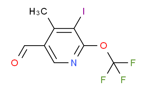 AM155778 | 1804435-19-5 | 3-Iodo-4-methyl-2-(trifluoromethoxy)pyridine-5-carboxaldehyde