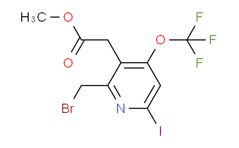 AM155797 | 1803958-71-5 | Methyl 2-(bromomethyl)-6-iodo-4-(trifluoromethoxy)pyridine-3-acetate