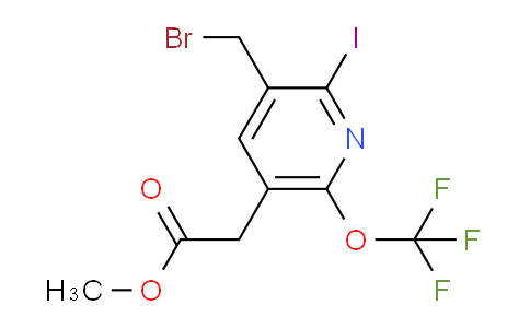 AM155801 | 1804834-56-7 | Methyl 3-(bromomethyl)-2-iodo-6-(trifluoromethoxy)pyridine-5-acetate