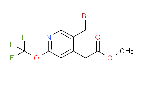 AM155810 | 1804828-93-0 | Methyl 5-(bromomethyl)-3-iodo-2-(trifluoromethoxy)pyridine-4-acetate