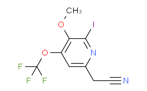 AM155813 | 1806730-11-9 | 2-Iodo-3-methoxy-4-(trifluoromethoxy)pyridine-6-acetonitrile