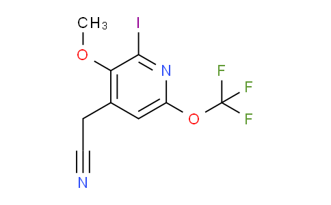 AM155815 | 1804732-69-1 | 2-Iodo-3-methoxy-6-(trifluoromethoxy)pyridine-4-acetonitrile