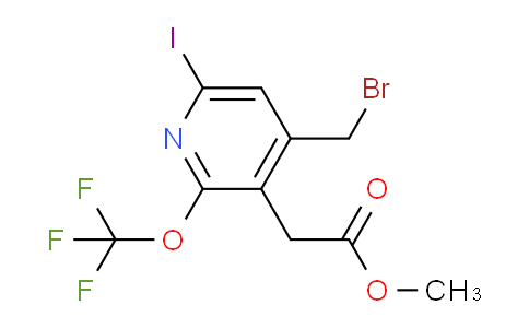 AM155816 | 1804629-35-3 | Methyl 4-(bromomethyl)-6-iodo-2-(trifluoromethoxy)pyridine-3-acetate