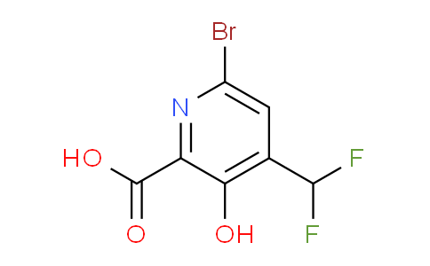 AM15582 | 1806866-93-2 | 6-Bromo-4-(difluoromethyl)-3-hydroxypyridine-2-carboxylic acid