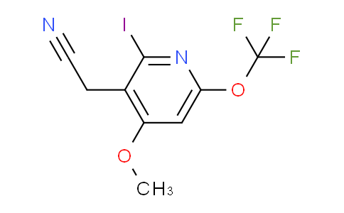AM155820 | 1804831-12-6 | 2-Iodo-4-methoxy-6-(trifluoromethoxy)pyridine-3-acetonitrile