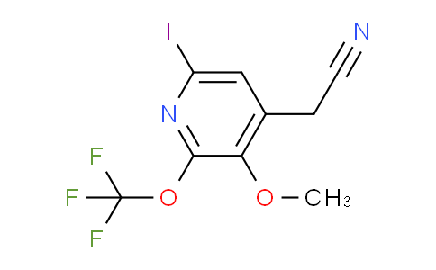 AM155824 | 1804727-66-9 | 6-Iodo-3-methoxy-2-(trifluoromethoxy)pyridine-4-acetonitrile