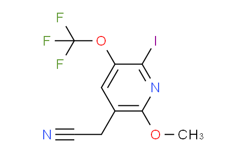 AM155826 | 1806730-50-6 | 2-Iodo-6-methoxy-3-(trifluoromethoxy)pyridine-5-acetonitrile
