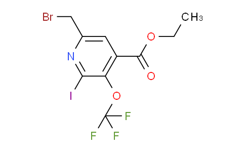 AM155827 | 1804839-93-7 | Ethyl 6-(bromomethyl)-2-iodo-3-(trifluoromethoxy)pyridine-4-carboxylate