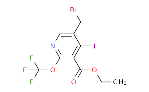 AM155839 | 1805021-54-8 | Ethyl 5-(bromomethyl)-4-iodo-2-(trifluoromethoxy)pyridine-3-carboxylate