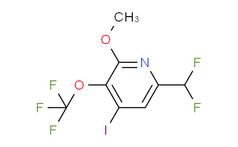 AM155843 | 1803967-18-1 | 6-(Difluoromethyl)-4-iodo-2-methoxy-3-(trifluoromethoxy)pyridine
