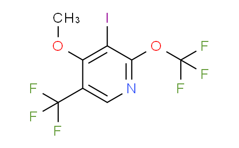 AM155848 | 1804832-31-2 | 3-Iodo-4-methoxy-2-(trifluoromethoxy)-5-(trifluoromethyl)pyridine