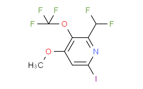 AM155849 | 1804829-69-3 | 2-(Difluoromethyl)-6-iodo-4-methoxy-3-(trifluoromethoxy)pyridine