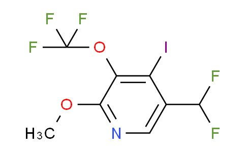 AM155856 | 1804797-85-0 | 5-(Difluoromethyl)-4-iodo-2-methoxy-3-(trifluoromethoxy)pyridine