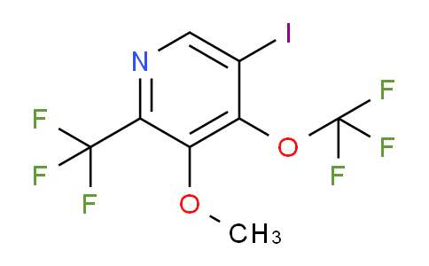 AM155857 | 1804832-07-2 | 5-Iodo-3-methoxy-4-(trifluoromethoxy)-2-(trifluoromethyl)pyridine