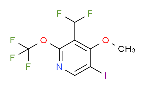 3-(Difluoromethyl)-5-iodo-4-methoxy-2-(trifluoromethoxy)pyridine
