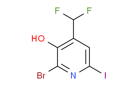 AM15586 | 1806833-17-9 | 2-Bromo-4-(difluoromethyl)-3-hydroxy-6-iodopyridine