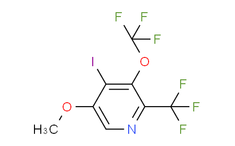 AM155864 | 1804349-14-1 | 4-Iodo-5-methoxy-3-(trifluoromethoxy)-2-(trifluoromethyl)pyridine