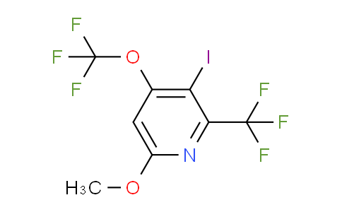 AM155867 | 1804830-96-3 | 3-Iodo-6-methoxy-4-(trifluoromethoxy)-2-(trifluoromethyl)pyridine