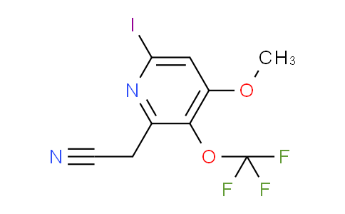 AM155874 | 1804727-57-8 | 6-Iodo-4-methoxy-3-(trifluoromethoxy)pyridine-2-acetonitrile