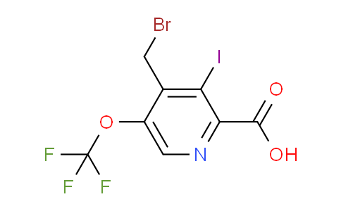 AM155876 | 1804776-12-2 | 4-(Bromomethyl)-3-iodo-5-(trifluoromethoxy)pyridine-2-carboxylic acid