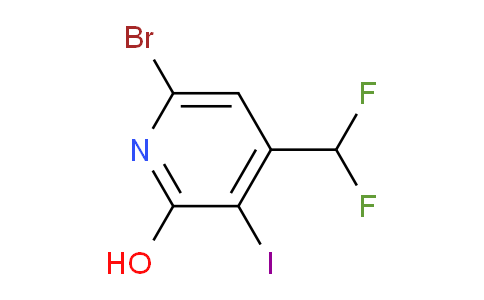 AM15588 | 1805365-79-0 | 6-Bromo-4-(difluoromethyl)-2-hydroxy-3-iodopyridine