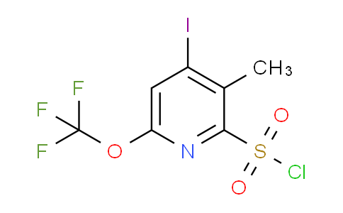 AM155883 | 1806191-29-6 | 4-Iodo-3-methyl-6-(trifluoromethoxy)pyridine-2-sulfonyl chloride