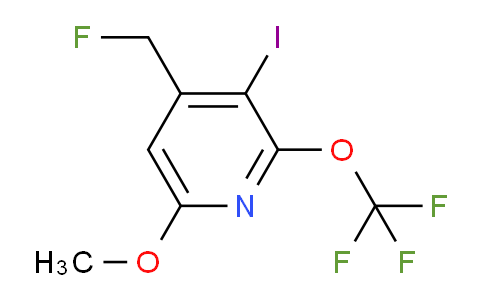 4-(Fluoromethyl)-3-iodo-6-methoxy-2-(trifluoromethoxy)pyridine