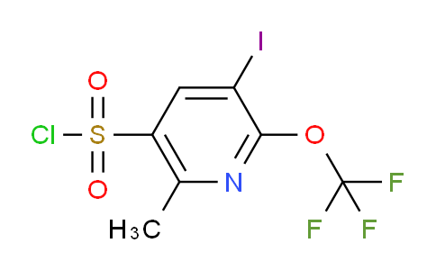 AM155889 | 1806234-15-0 | 3-Iodo-6-methyl-2-(trifluoromethoxy)pyridine-5-sulfonyl chloride
