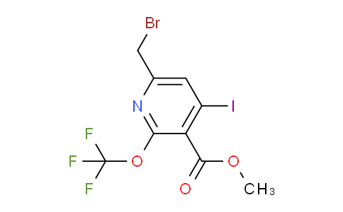 AM155893 | 1804628-45-2 | Methyl 6-(bromomethyl)-4-iodo-2-(trifluoromethoxy)pyridine-3-carboxylate