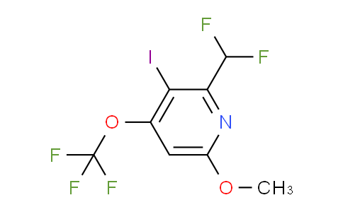 AM155896 | 1804348-56-8 | 2-(Difluoromethyl)-3-iodo-6-methoxy-4-(trifluoromethoxy)pyridine