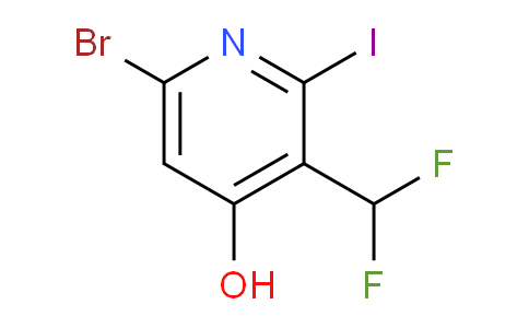 AM15590 | 1806071-45-3 | 6-Bromo-3-(difluoromethyl)-4-hydroxy-2-iodopyridine