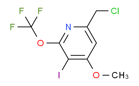 6-(Chloromethyl)-3-iodo-4-methoxy-2-(trifluoromethoxy)pyridine