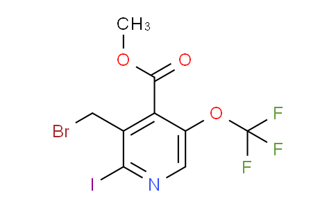 AM155906 | 1804833-67-7 | Methyl 3-(bromomethyl)-2-iodo-5-(trifluoromethoxy)pyridine-4-carboxylate