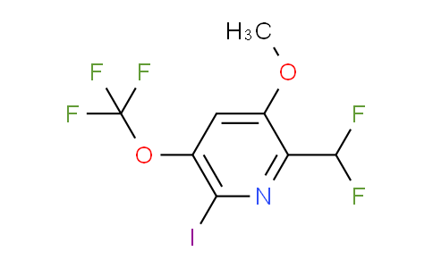 AM155907 | 1806729-18-9 | 2-(Difluoromethyl)-6-iodo-3-methoxy-5-(trifluoromethoxy)pyridine