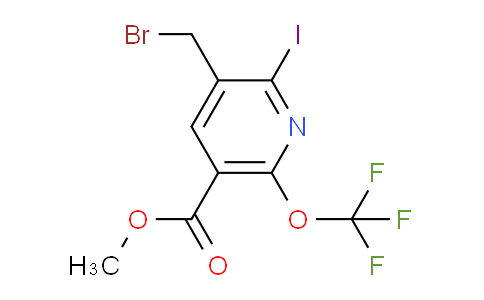 AM155908 | 1804833-72-4 | Methyl 3-(bromomethyl)-2-iodo-6-(trifluoromethoxy)pyridine-5-carboxylate