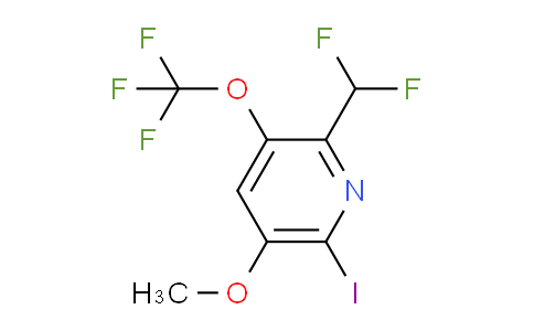 AM155909 | 1804652-16-1 | 2-(Difluoromethyl)-6-iodo-5-methoxy-3-(trifluoromethoxy)pyridine