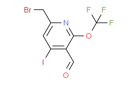 AM155914 | 1804352-84-8 | 6-(Bromomethyl)-4-iodo-2-(trifluoromethoxy)pyridine-3-carboxaldehyde