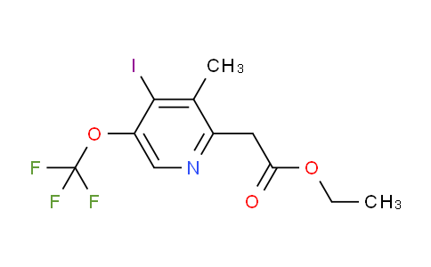 AM155929 | 1806190-28-2 | Ethyl 4-iodo-3-methyl-5-(trifluoromethoxy)pyridine-2-acetate