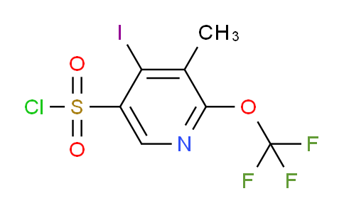 AM155933 | 1804347-70-3 | 4-Iodo-3-methyl-2-(trifluoromethoxy)pyridine-5-sulfonyl chloride