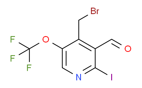 AM155937 | 1804353-11-4 | 4-(Bromomethyl)-2-iodo-5-(trifluoromethoxy)pyridine-3-carboxaldehyde