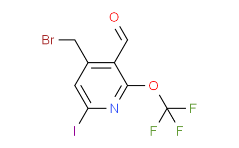 AM155939 | 1804628-18-9 | 4-(Bromomethyl)-6-iodo-2-(trifluoromethoxy)pyridine-3-carboxaldehyde