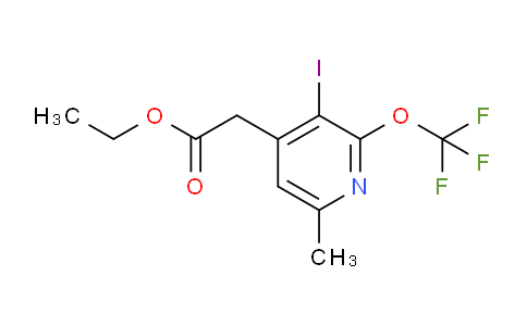AM155942 | 1806735-82-9 | Ethyl 3-iodo-6-methyl-2-(trifluoromethoxy)pyridine-4-acetate