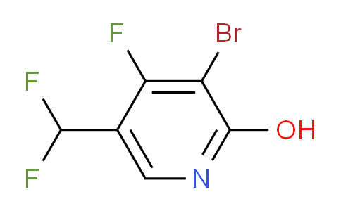AM15595 | 1805233-08-2 | 3-Bromo-5-(difluoromethyl)-4-fluoro-2-hydroxypyridine