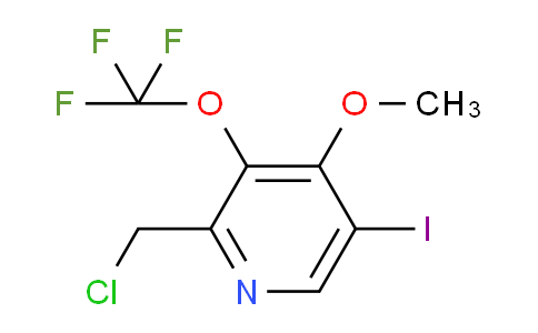 AM155952 | 1804360-96-0 | 2-(Chloromethyl)-5-iodo-4-methoxy-3-(trifluoromethoxy)pyridine