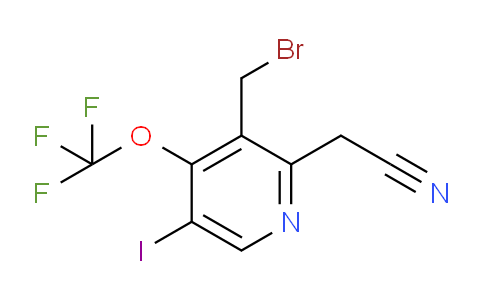 AM155953 | 1804854-74-7 | 3-(Bromomethyl)-5-iodo-4-(trifluoromethoxy)pyridine-2-acetonitrile