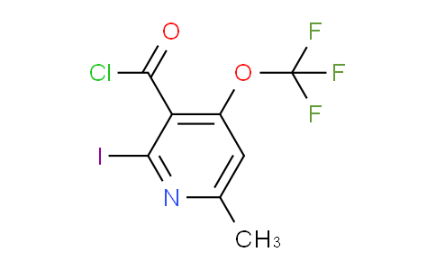 AM155958 | 1804776-05-3 | 2-Iodo-6-methyl-4-(trifluoromethoxy)pyridine-3-carbonyl chloride